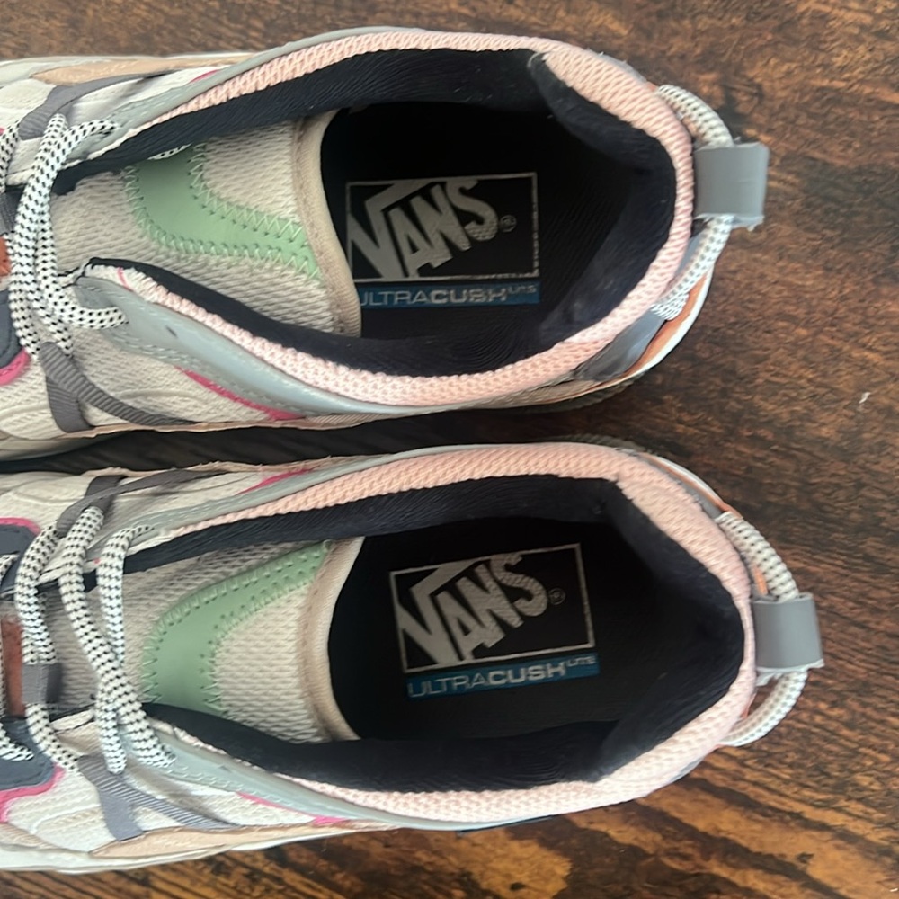 Gently Worn Varix Multi Colored Vans Size 8 Men's - image 5